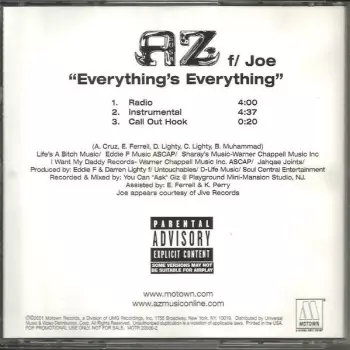 AZ: Everything’s Everything