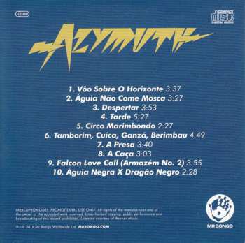 CD Azymuth: Águia Não Come Mosca 101662