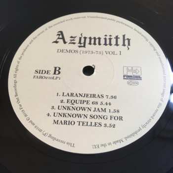 LP Azymuth: Demos (1973-75) Vol. 1 475062