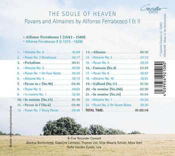 CD B-Five Recorder Consort: The Soul Of Heaven - Pavans And Almaines By Alfonso Ferrabosco I & II 465909
