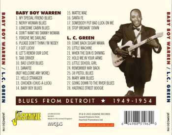 CD Baby Boy Warren: Blues From Detroit * 1949 - 1954 378791