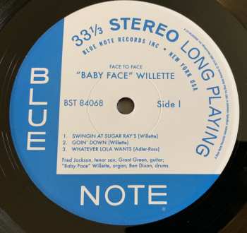 LP 'Baby Face' Willette: Face To Face 12079