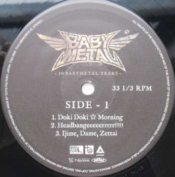 2LP Babymetal: 10 Babymetal Years LTD 330221