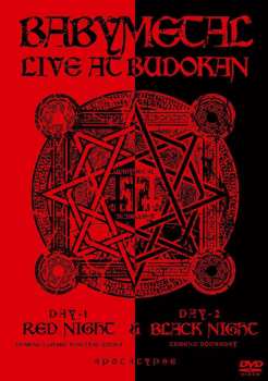 2DVD Babymetal: Live At Budokan -Red Night & Black Night Apocalypse- 20726