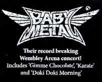 CD Babymetal: Live At Wembley 21089