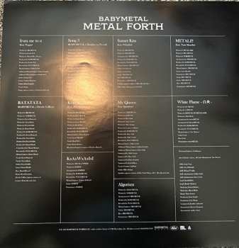 LP Babymetal: Metal Forth LTD