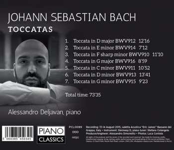 CD Johann Sebastian Bach: Bach : Toccatas 402672