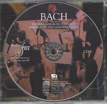 2CD Johann Sebastian Bach: Brandenburg Concertos / Harpsichord & Violin Concertos 461600