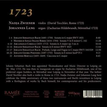 CD Johann Sebastian Bach: 1723 456973