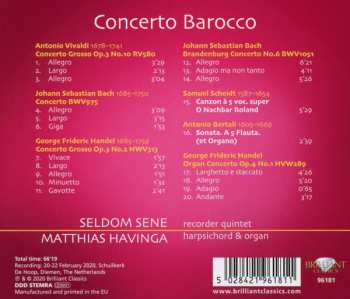 CD Johann Sebastian Bach: Concerto Barocco 447088