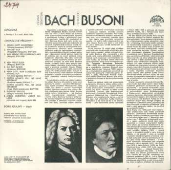 LP Johann Sebastian Bach: Chorálové Předehry Ciaccona