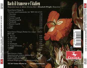 CD Johann Sebastian Bach: Il Francese E L'italien: Harpsichord Music Of Johann Sebastian Bach 434581