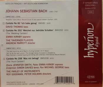 2CD Johann Sebastian Bach: Ich Habe Genug-Hunt Cantata & Wedding Cantata 429082