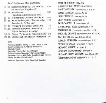 22CD/Box Set Johann Sebastian Bach: Sacred Masterpieces / Cantatas LTD 434223