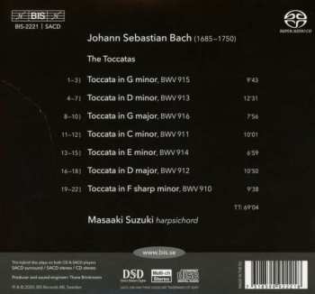 SACD Johann Sebastian Bach: Toccatas 440480