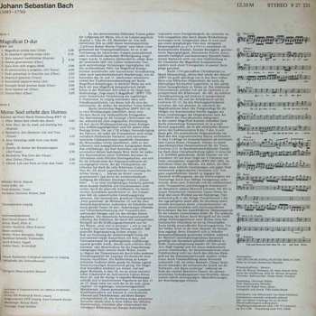 LP Johann Sebastian Bach: Magnificat D-dur BWV 243 / Kantate »Meine Seel Erhebt Den Herren« BWV 10 430193
