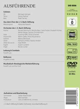 DVD Johann Sebastian Bach: Bisher Habt Ihr Nichts Gebeten In Meinem Namen BWV 87  463544