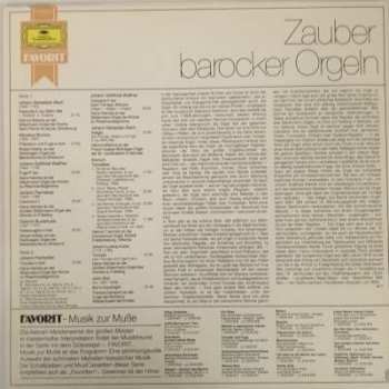 LP Johann Sebastian Bach: Vom Ewigen Zauber Barocker Orgeln 425641