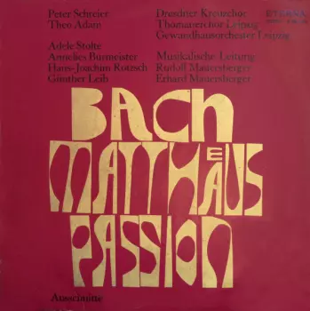 Matthaeus Passion (Ausschnitte)