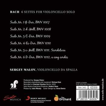 CD Johann Sebastian Bach: 6 Suites For Violoncello Solo DIGI 434285