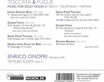 CD Johann Sebastian Bach: Toccata & Fugue (Music For Solo Violin) 429219