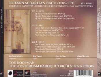 3CD Johann Sebastian Bach: Cantatas Vol. 1 469724