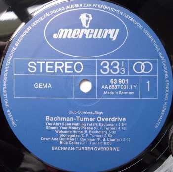 LP Bachman-Turner Overdrive: Bachman-Turner Overdrive