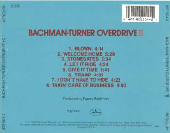 CD Bachman-Turner Overdrive: Bachman-Turner Overdrive II 484707