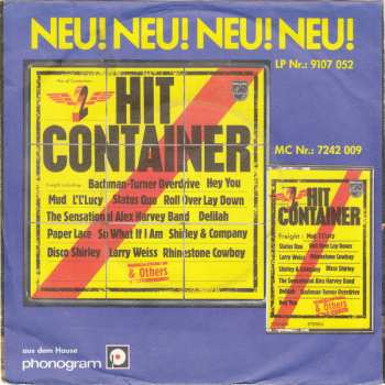 SP Bachman-Turner Overdrive: Down To The Line