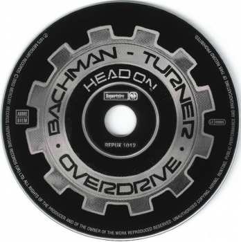 CD Bachman-Turner Overdrive: Head On DIGI 127552