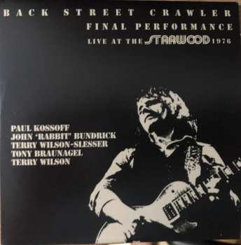 4CD Back Street Crawler: Atlantic Years 1975 - 1976 406294