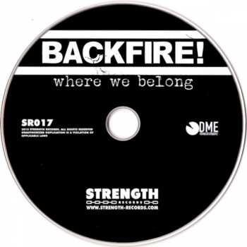 CD Backfire!: Where We Belong 396612