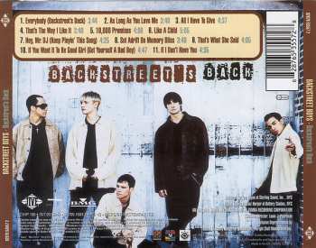 CD Backstreet Boys: Backstreet's Back 3407