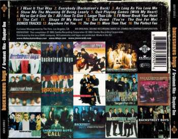 CD Backstreet Boys: Greatest Hits - Chapter One 14879