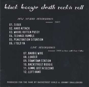 CD Backstreet Girls: Black Boogie Death Rock N' Roll 253401