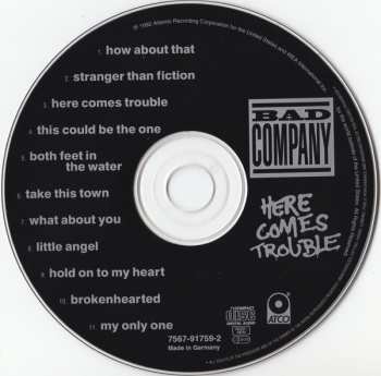 CD Bad Company: Here Comes Trouble 15910