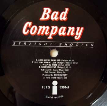 LP Bad Company: Straight Shooter 526957