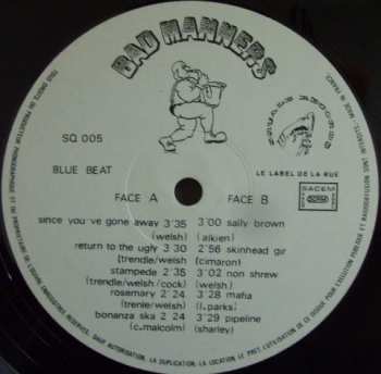 LP Bad Manners: Eat The Beat CLR 419955