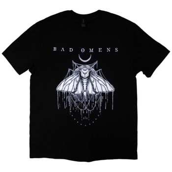 Merch Bad Omens: Bad Omens Unisex T-shirt: Moth (large) L