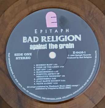 LP Bad Religion: Against The Grain LTD | CLR 448901