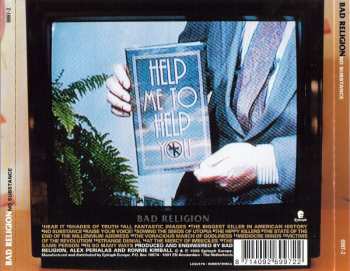 CD Bad Religion: No Substance 323665