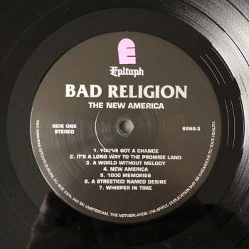 LP Bad Religion: The New America 87016