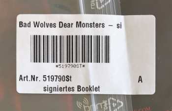 CD Bad Wolves: Dear Monsters 232733