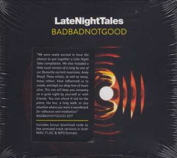 CD BadBadNotGood: LateNightTales