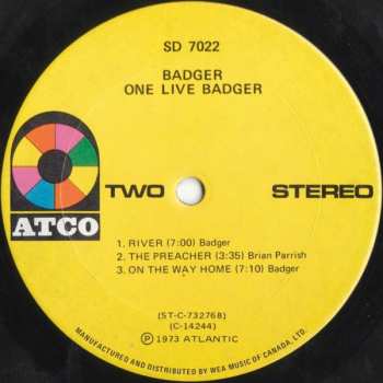 LP Badger: One Live Badger 178034