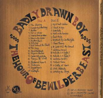 2CD Badly Drawn Boy: The Hour Of Bewilderbeast DLX 99365