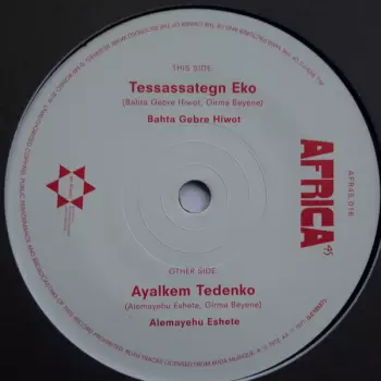 Bahta Gebre Hiwot: Tessassategn Eko / Ayalkem Tedenko