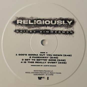 2LP Bailey Zimmerman: Religiously The Album CLR 472299