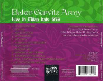 CD Baker Gurvitz Army: Live In Milan Italy 1976 251758