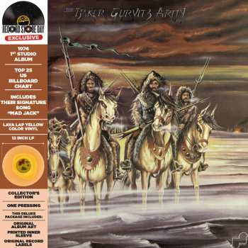 LP Baker Gurvitz Army: The Baker Gurvitz Army (colour In Colour Yellow/beer Vinyl) 403219
